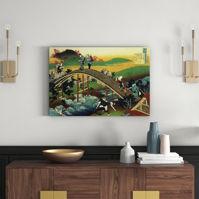 Hokusai - Wrapped Canvas Painting