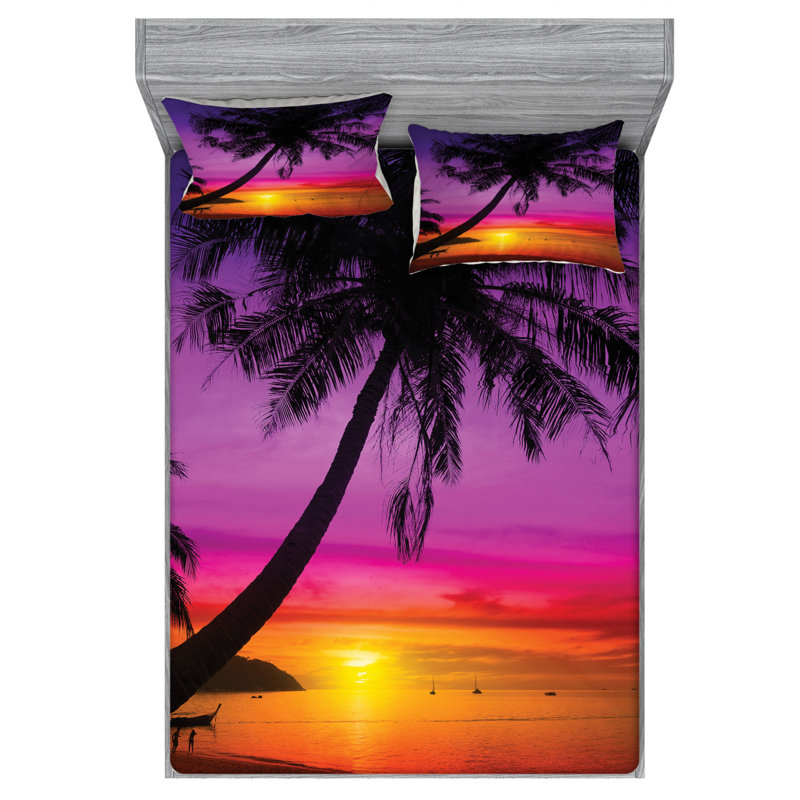 Microfiber Sheet Set, Full Sheet Set with Fitted Sheet