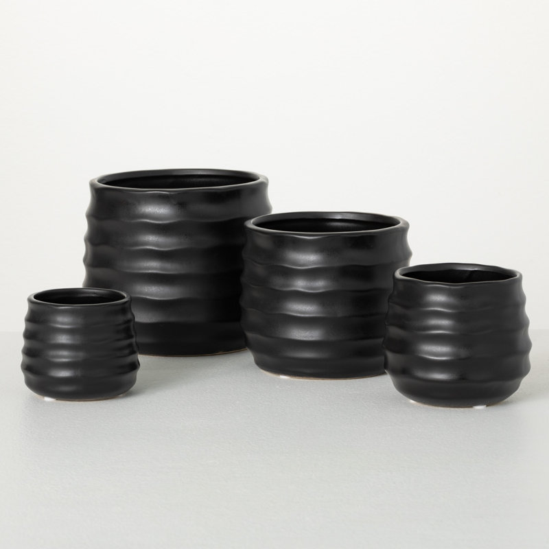 Vase de table en céramique Anthe par Latitude Run®