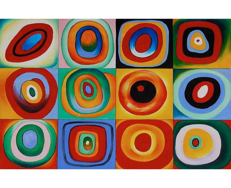 Wassily Kandinsky - Painting, 61cm H x 91cm W x 4cm D