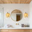Applique à bras 1 lumière Farmhouse Boho