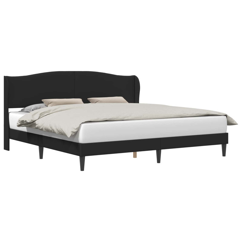 Bed, Black, Super King (6')