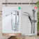 Single Handle Floor Mounted Freestanding Tub Filler with Diverter