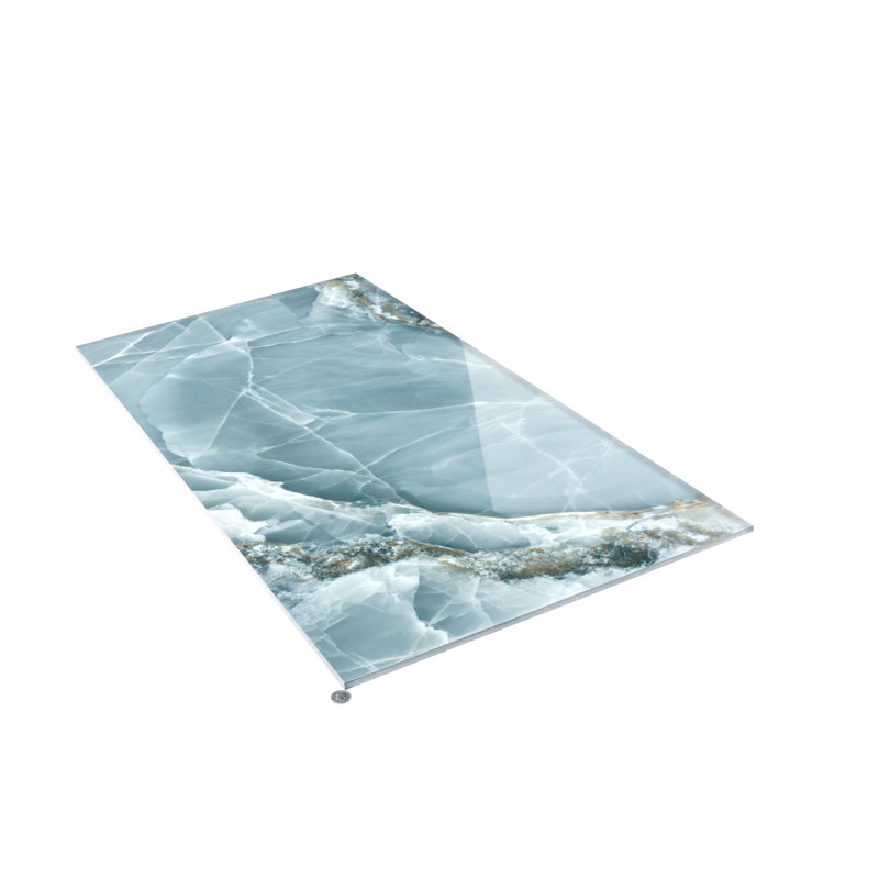 Splendor 24'' W x 48'' L Porcelain Singular Tile, Green
