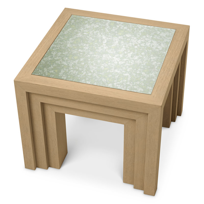 Metropolitan End Table, Natural Oak
