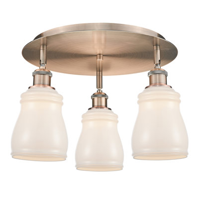 Bernaldino Glass Flush Mount