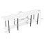 Console contemporaine contemporaine 71 po avec 3 tablettes Celine-1963017954