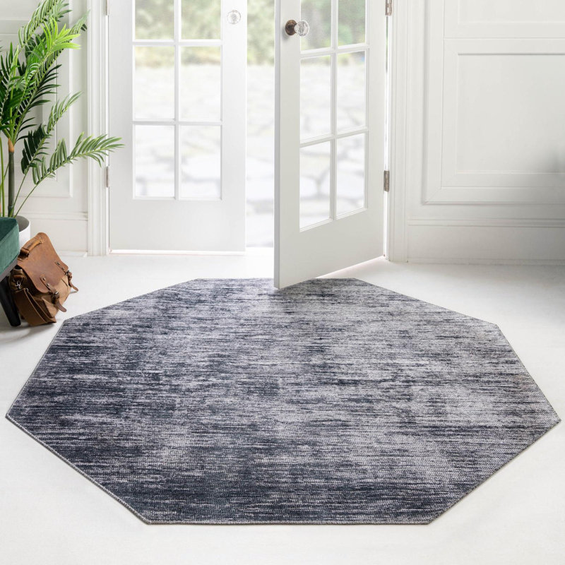 Monsour Chenille Indoor Rug, Octagon 5' x 5'