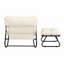 Outdoor Rocker Chair with Stool-364791100