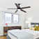 Vaczon 52" 5 - Blade Modern Ceiling Fan with 3CCT LED Lights and Remote Control