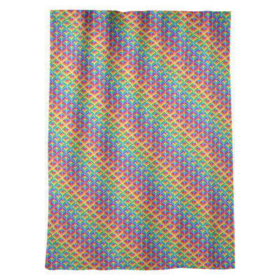Panneau de rideau simple occultant et isolant avec passe-tringle en arc-en-ciel Kitterman