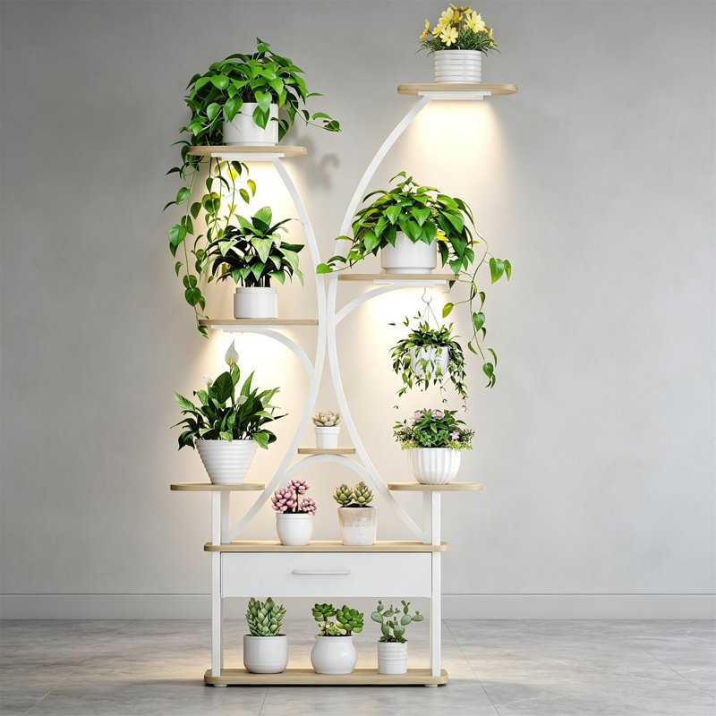 Plant Stand, White