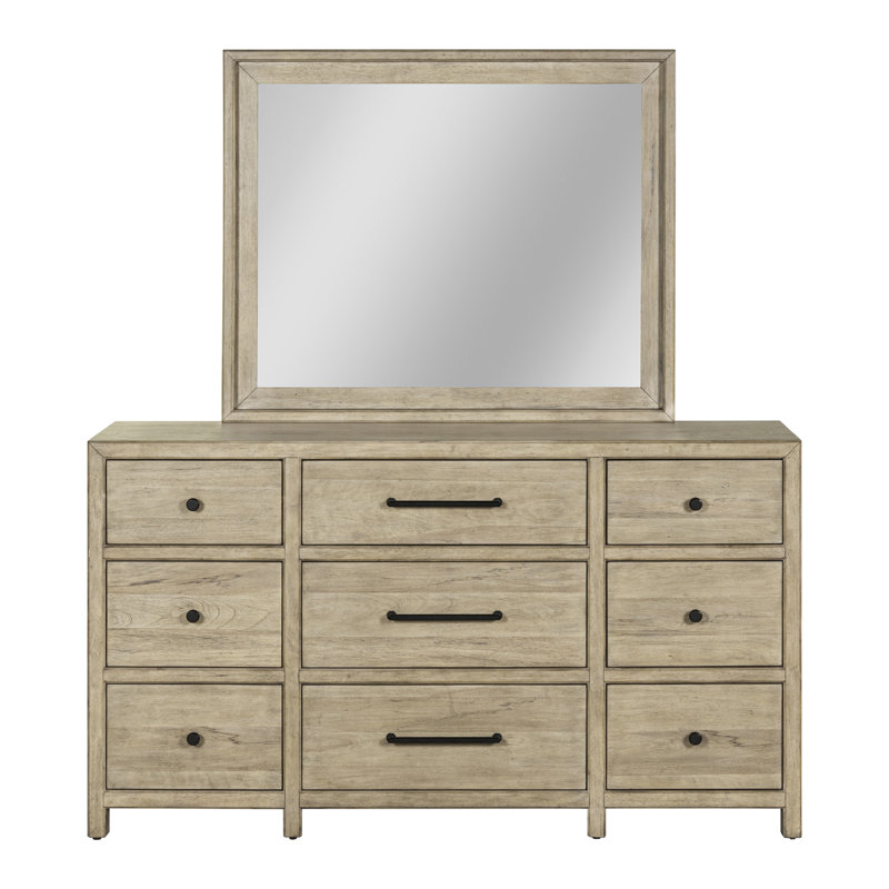 Ensemble commode et miroir Aason