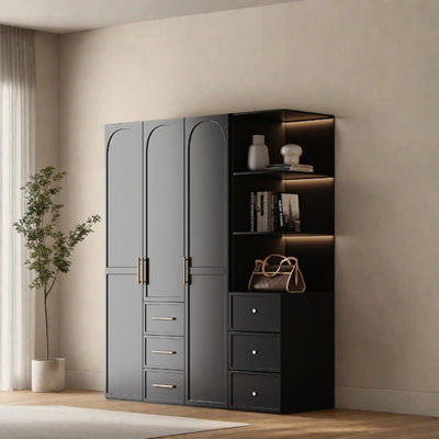 Simple And Light Luxury High End Wardrobe