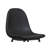 1'' H Faux Leather Upholstered Metal Side Chair