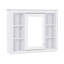 Armoire de salle de bain moderne avec meuble-lavabo 36 po - nombreuses options de rangement et miroir fonctionnel-1071007337
