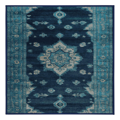 Tapis gris lavable à la machine