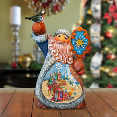 Derevo Three Kings Santa Tiny Tale Santa Figurine