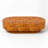 43" Modern Oval Coffee Table With Solid Wooden Veneer-404640766