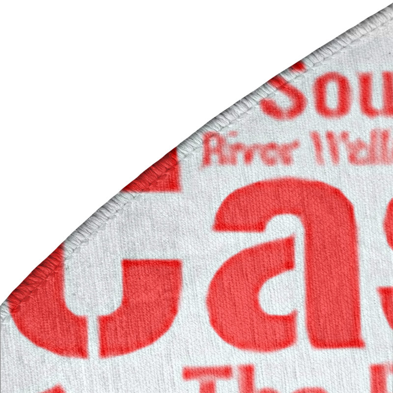Tapis de à tissage plat de la surface rouge rand cites barhood districts, Rectangle 8 pi x 10 pi