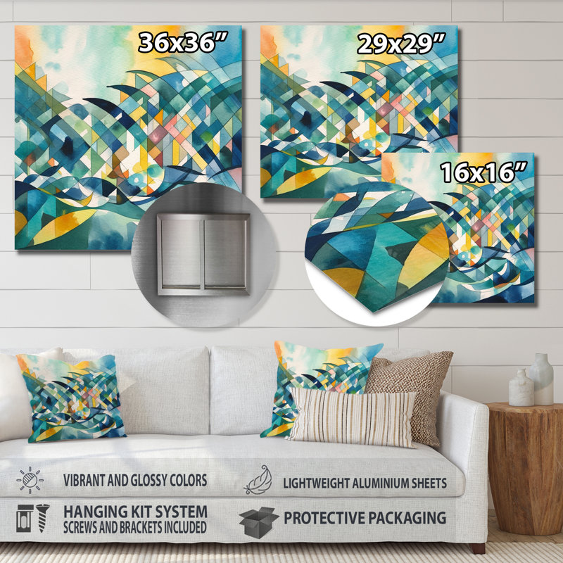 Décoration murale Fulvius Fulvius, H 16 po x l 16 po x P 1 po