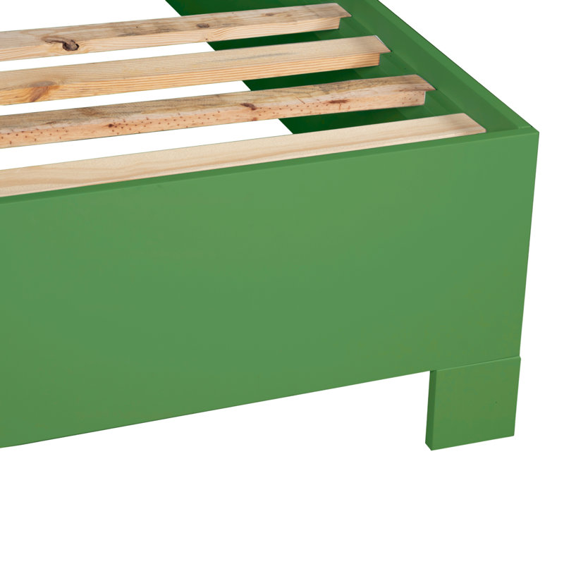 Lit plateforme Chippendale, Grand, Vert vif