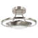 Mcroberts Modernistic Semi Flush Eco Friendly LED Ceiling Light Fitting in Brushed Finish