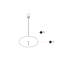 Lua 1 - Light Single Geometric LED Pendant-26616885-26616884