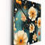 Jamica - Horloge murale florale-881300526