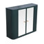 Rangement mural pour salle de bain Army avec 2 portes en miroir et compartiment ouvert, style, installation peu encombrante, armoire de porte à cadre en acier, portes, conception de toilette, charnières à fonctionnement en douceur
