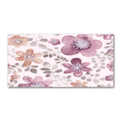 Floral Pattern - Wrapped Canvas Print