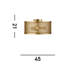 Victorville Semi Flush Mount-39208746