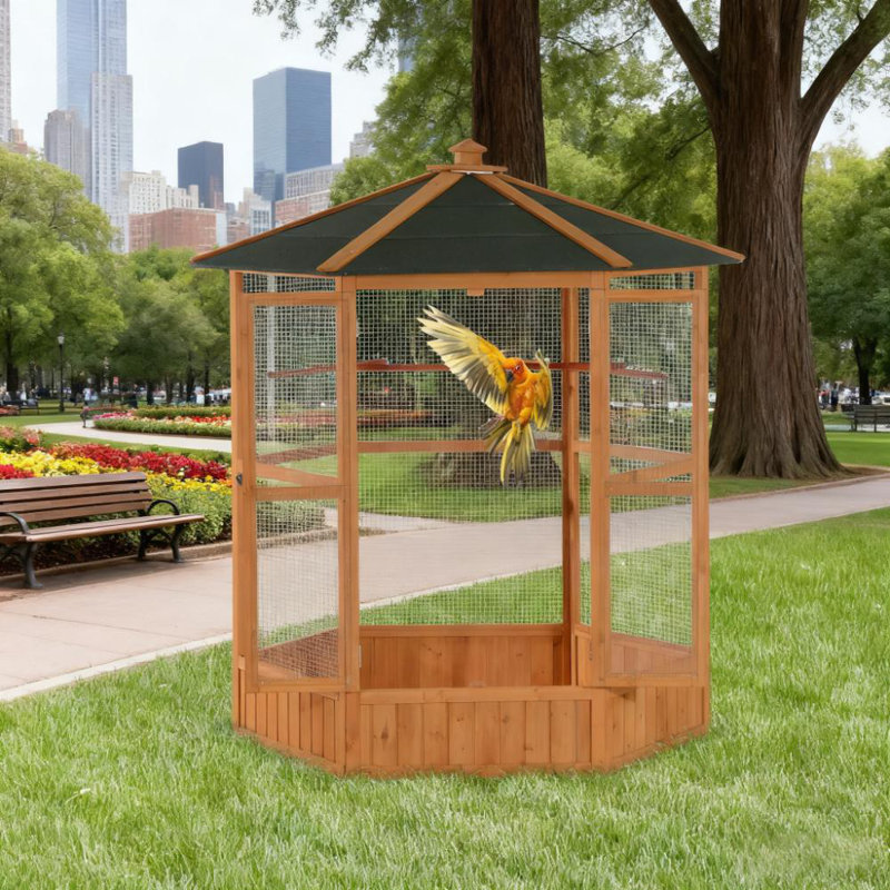 Cage à oiseaux en vol 69 po