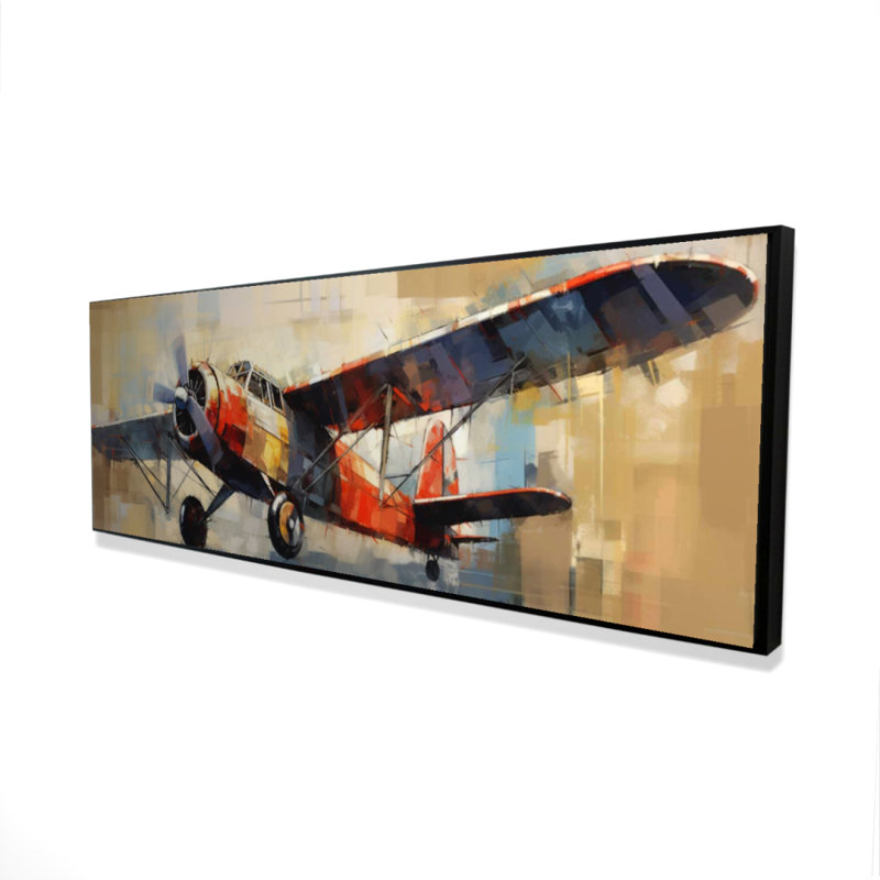 Take off - Brown Hobbies Framed Canvas for Home Decor