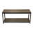 Therese Upholstered Bamboo Bench with Shelves