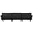 Mucklen 115'' Velvet Sofa