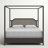 Elyse Metal Canopy Bed-249550341