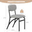 Side Chair in Gray