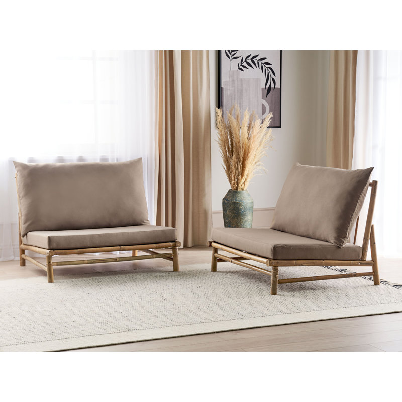 Aliyaah Outdoor Lounge Chair, Taupe