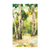 Wood Garden Painting by Sara Brown