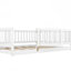 Full Size Floor Bed with Slats-1016179542-1016179537