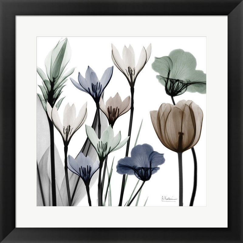 «Neutral Grouping 2» par Albert Koetsier - Cadre photo unique, impression