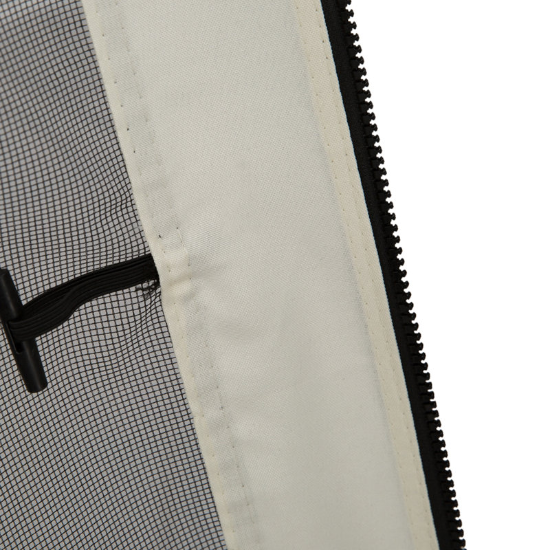 Outsunny Replacement Mesh Sidewall Netting For Patio Gazebos And Canopy Tents With Zippers (Sidewall Only)