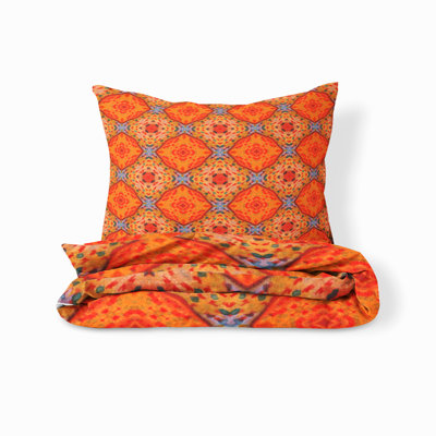 Bedding Sets Polyester Box Stitch Floral Duvet Cover & Insert Set