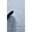 Tapis en sisal rustique antidérapant lavable à la machine bleu clair-109167576