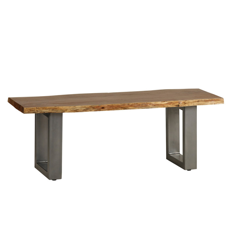 Benito Solid Wood Bench, H45 x W125 x D40cm
