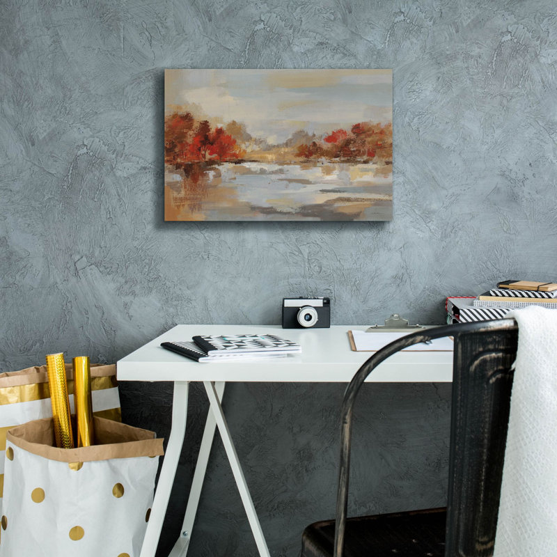 «Late Fall Reminiscence» par Silvia Vassileva, art mural sur toile