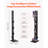 Vacuum Stand for Dyson Multi-Models Stable Storage Bracket Holder Black