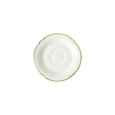 Ely Handmade Bone China Saucer