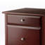 Classeur en bois manufacturé à trois tiroirs Aisha en noyer, H 30,71 po x l 20,87 po x P 20,24 po-82192887